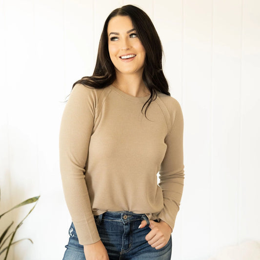 Mable | Beige Long Sleeve